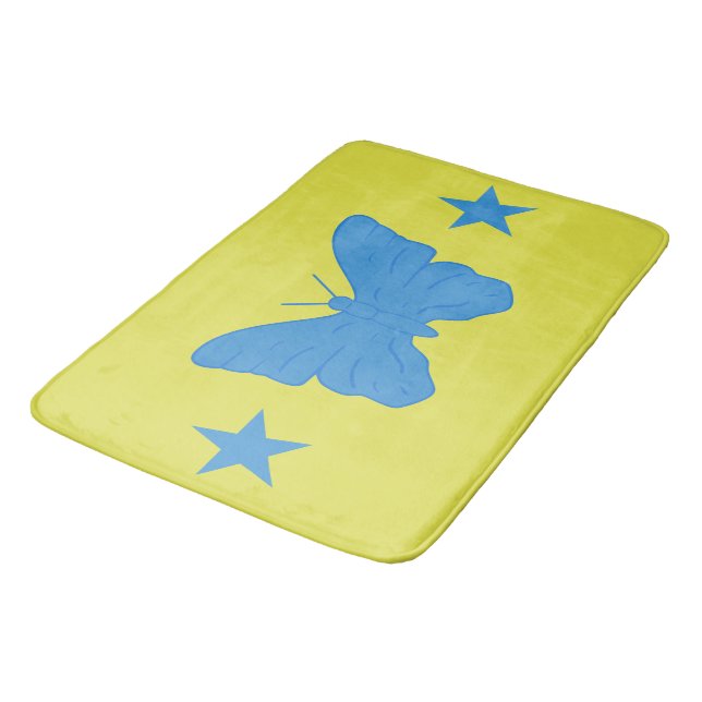 Stor badrörelse med flagga från Bady Bassit Badrumsmatta (Vinklad)