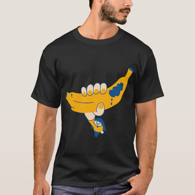 Stor banan t shirt (Framsida)