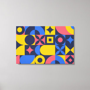 Stor Bauhaus Art Kanvastryck 12 - Storlek justerba