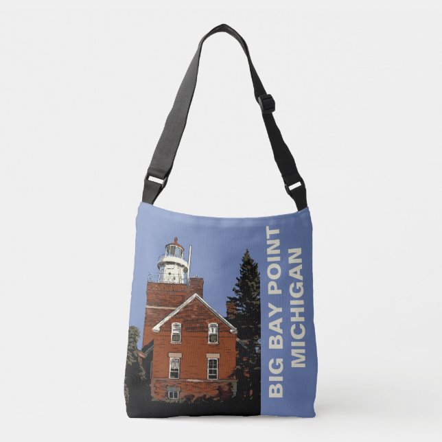 STOR BAY-PUNKT AXELVÄSKA (Framsida)