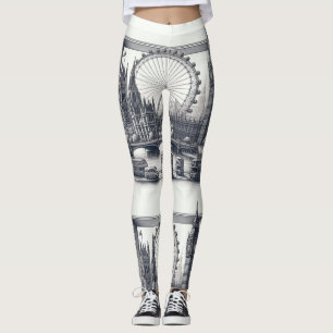 Stor benbildning för flickor kvinnor leggings