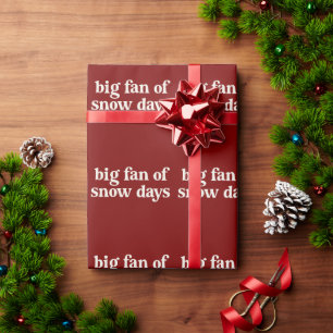 Stor beundrare av snödagar Roliga vinteruppehåll l Presentpapper