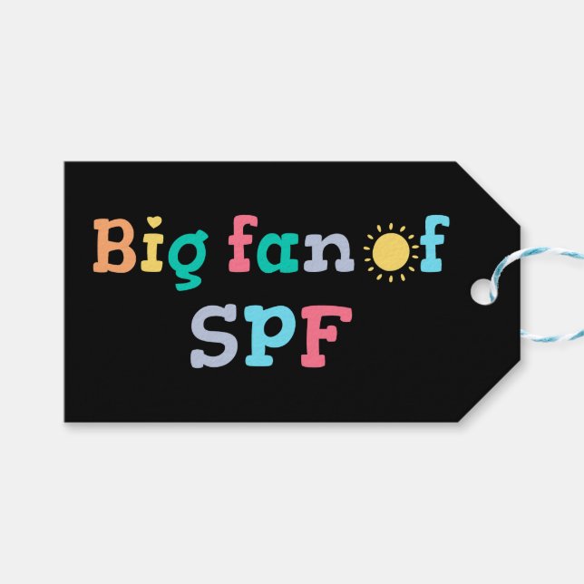 Stor beundrare av SPF Presentetikett (Framsidan (Horisontell))