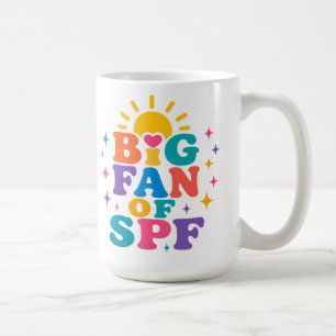 Stor beundrare av SPF sommar solskydd Kaffemugg