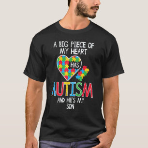 Stor Biet i min hjärtetism sonmedvetenhet om Mamma T Shirt