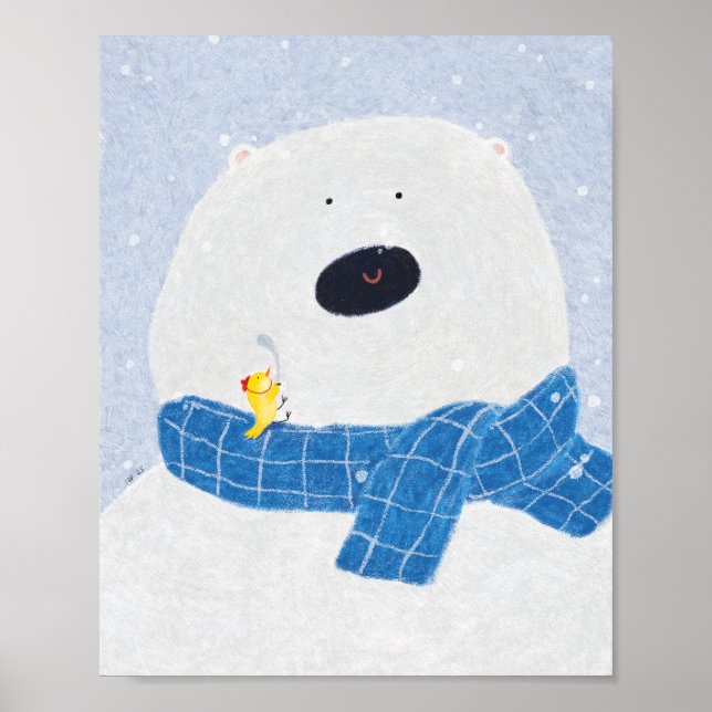Stor björn poster (Framsidan)