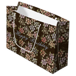 Stor blomstrande choklad Brunius Birthday Gift-bag