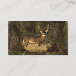 Stor Bock för Camoflage Grunge inget Visitkort