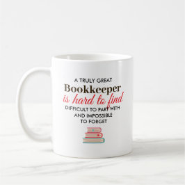 Stor bokföringspresent med personligt namn kaffemugg
