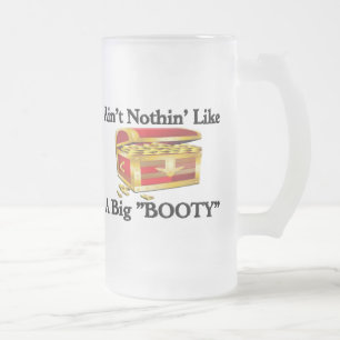 Stor "BOOTY ", Frostat Ölglas