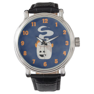 Stor brinna Marshmallow Armbandsur