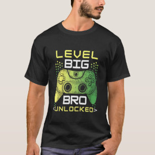Stor bron på barnnivå olåst ny storebror-video t shirt