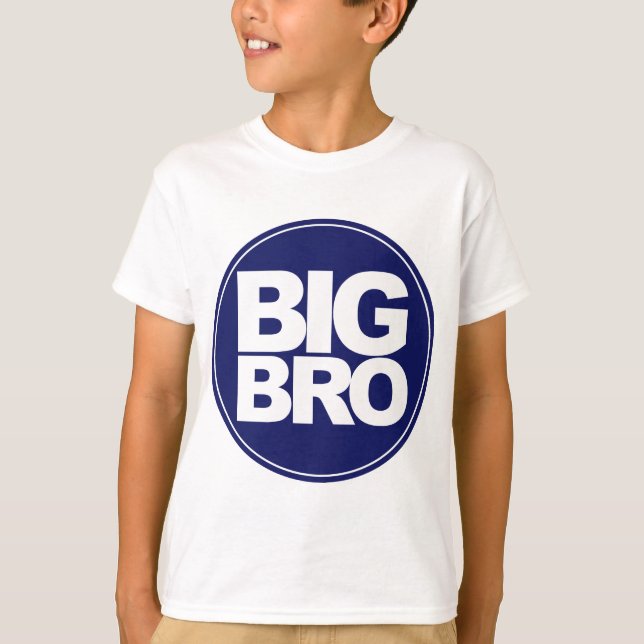 stor brot-skjorta blandning och matchdesign tee (Framsida)