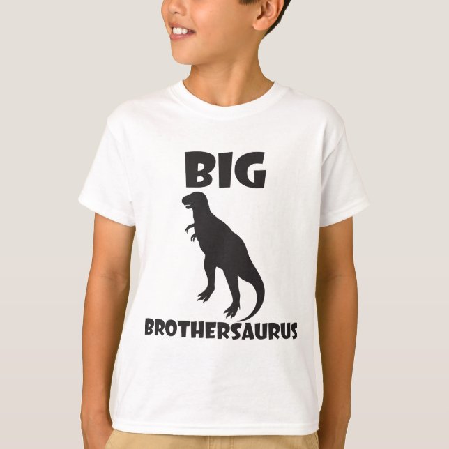 Stor Brothersaurus DinosaurT-tröja T Shirt (Framsida)