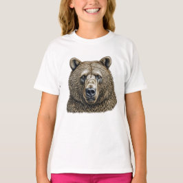 Stor Brun Björn  T Shirt