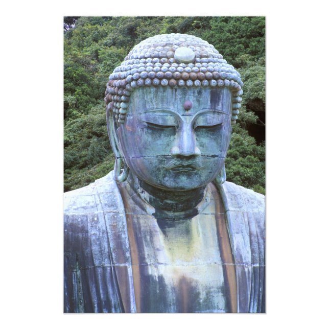 Stor Buddha detalj, Kotokuji tempel, Fototryck (Framsidan)