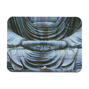 Stor Buddha detalj, Kotokuji tempel, Kamakura, 2 Magnet