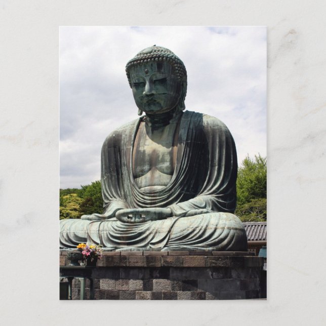 stor buddha kotokuin vykort (Framsida)