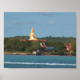 Stor Buddha ö, Thailand Poster