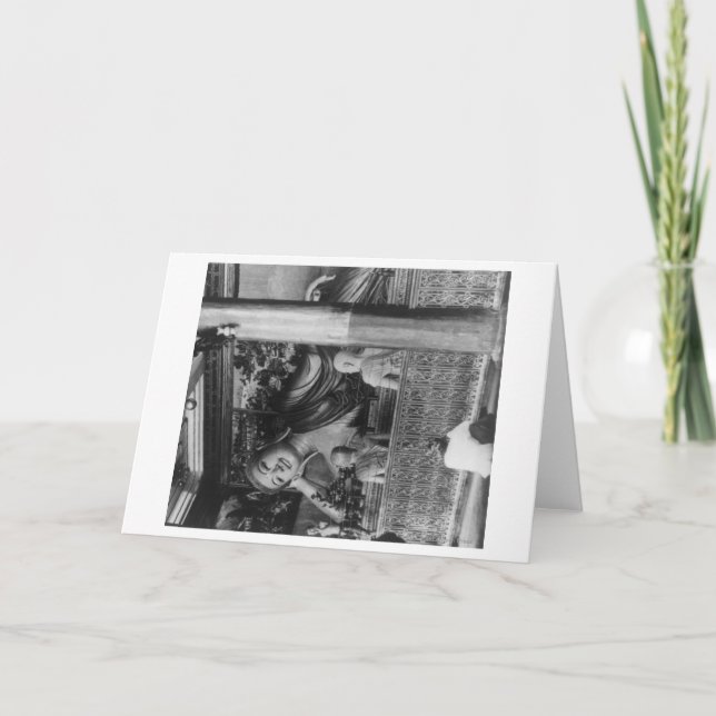 Stor Buddha-staty i Thailand Fotografi Kort (Framsida)