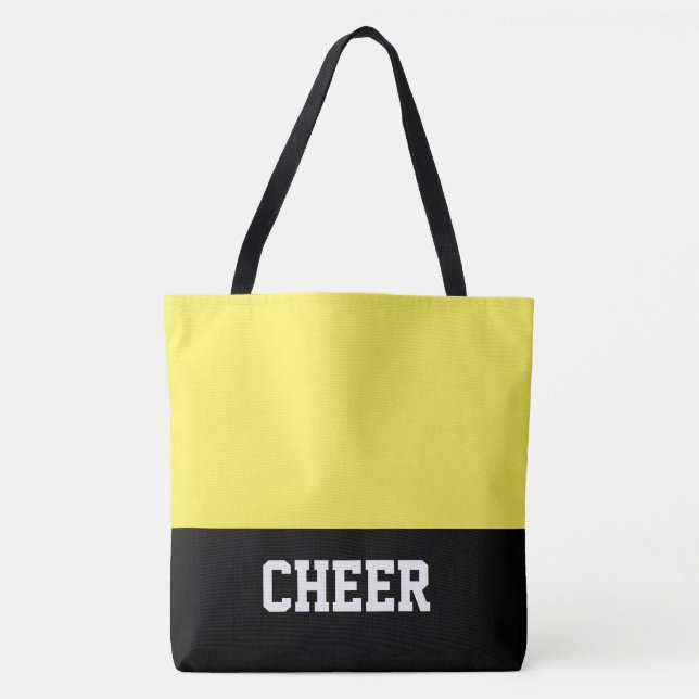 Stor Cheer Tote Bag Tygkasse (Framsida)
