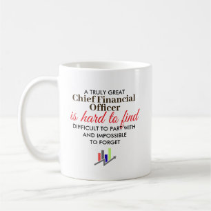 Stor Chief Financial Officer Personlig Present Kaffemugg