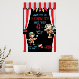 Stor Cirkusaffisch Poster