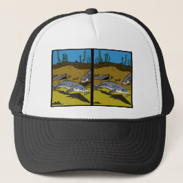 STÖR COLORING PAGE SPOT DIF - trucker mössa Keps