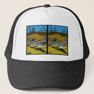 STÖR COLORING PAGE SPOT DIF - trucker mössa Keps