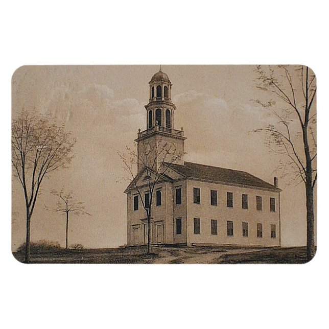 Stor Congregational Church Magnet (Horisontell)