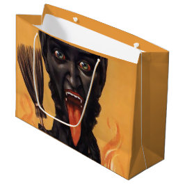 Stor Creepy Krampus Gift Bag