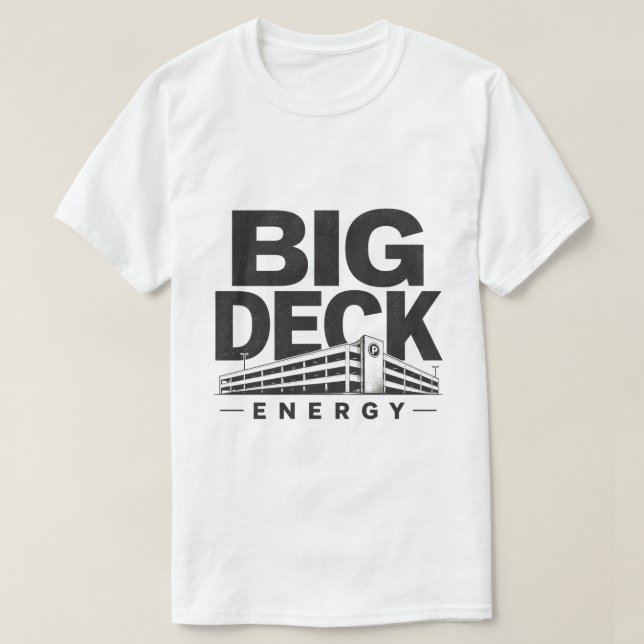 Stor Däck Energi T Shirt (Design framsida)