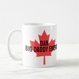 Stor Daddy Energi Kanadensisk Lönnlöv Kaffemugg