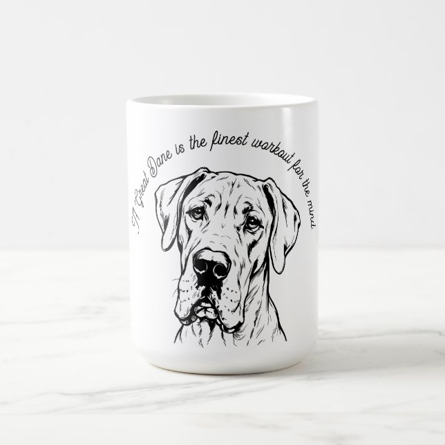 Stor Dansk Mental Träning Kaffemugg (Center)