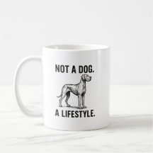 Stor Dansk-Shirt – ”Inte en hund. En livsstil.” Ro