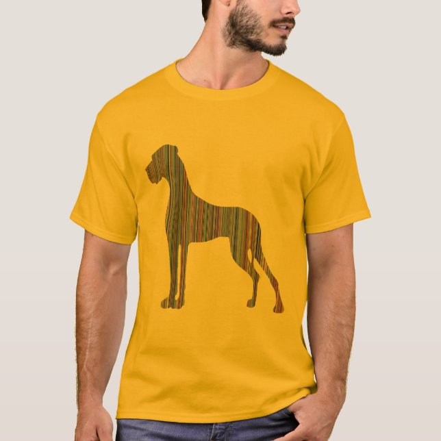 Stor dansk t-shirt (Framsida)