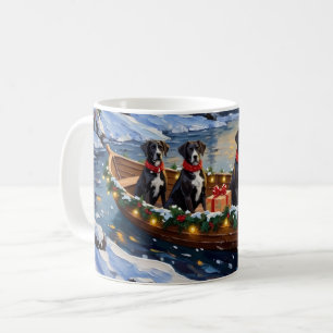 Stor Danskt Julbåtshögtid Kaffemugg