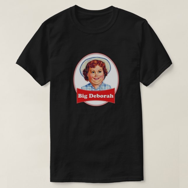stor deboraskjorta t shirt (Design framsida)