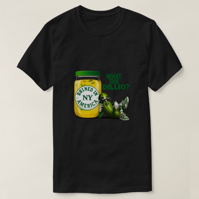 Stor Dilldillette Saltad i Amerika T-Shirt (Design framsida)