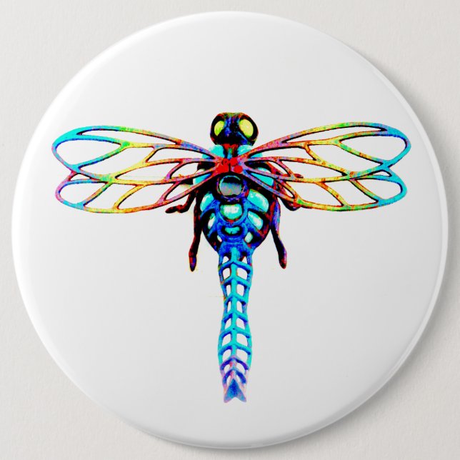 stor dragonfly knapp (Framsida)