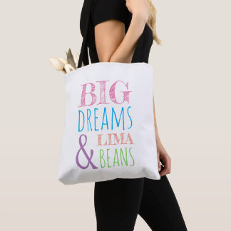 Stor Dreams & Lima Beans Butterfly Tote Tygkasse
