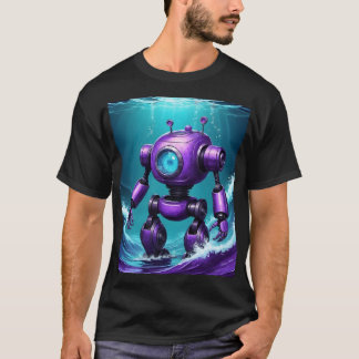 stor dykrobot t shirt