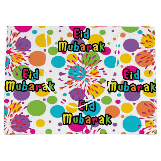 Stor Eid Mubarak-presentväska