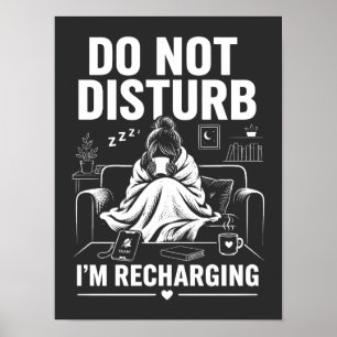 Stör Ej Introvert Läge Poster