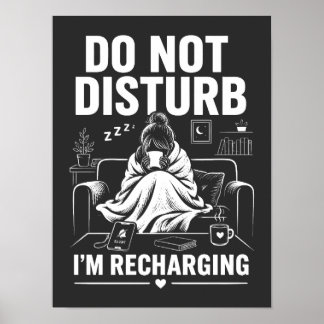 Stör Ej Introvert Läge Poster