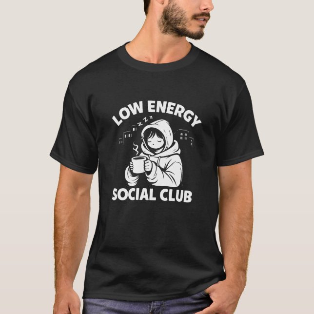 Stör Ej Introvert Läge T Shirt (Framsida)
