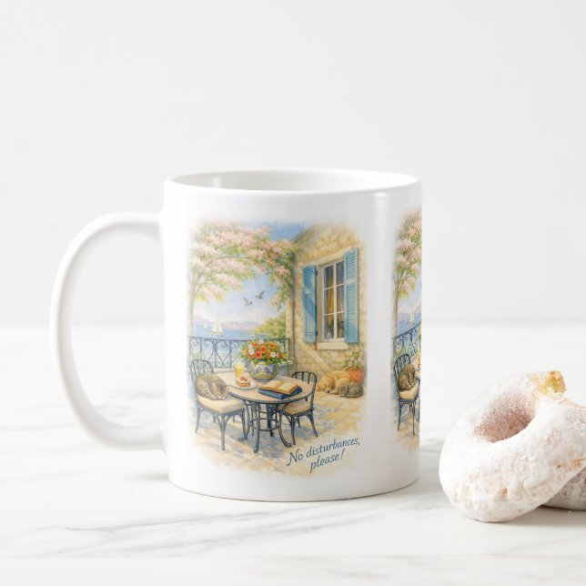 Stör ej! kaffemugg (Med munk)