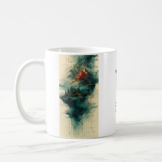 Stör Ej Redan Störd Grinig Läge Nej. Kaffemugg (Vänster)