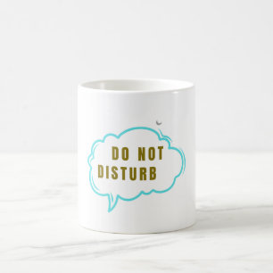 Stör Ej Rolig Kaffemug - Sover läge Morni Kaffemugg