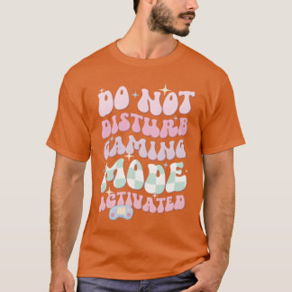 Stör Ej Spelläge Aktiverat pojke T Shirt